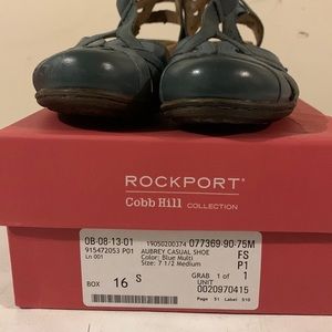 Size 7.5 Rockport cobb collection Aubrey casual shoe